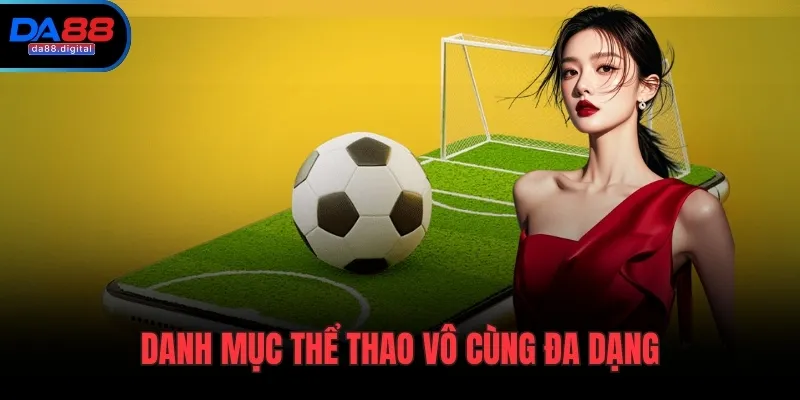 Danh mục thể thao vô cùng đa dạng